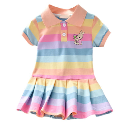 New Girls' Spring Summer Dress | Fashionable Toddler & Baby Clothing - Dhavinci