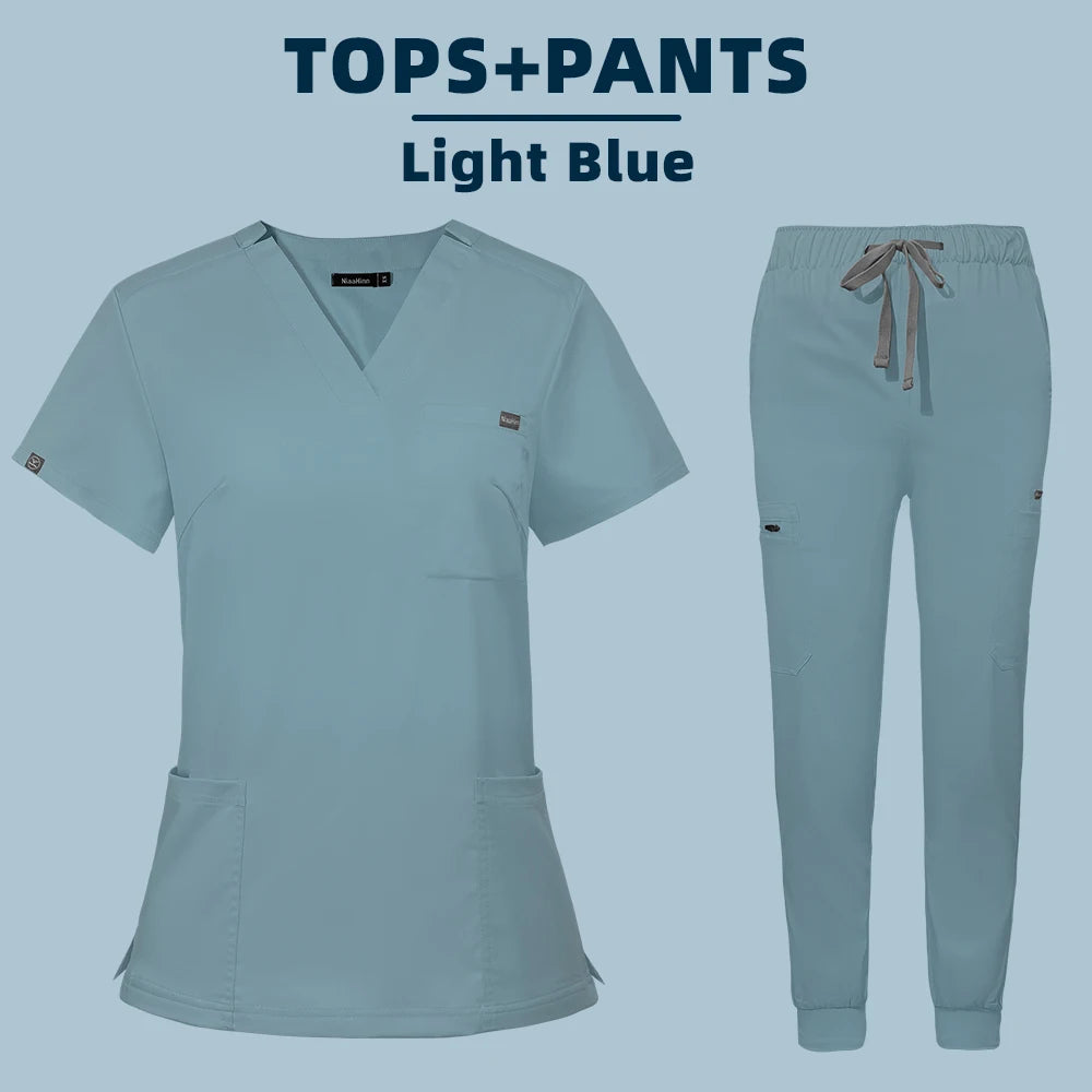 Wholesale Operating Room Medical Uniform Scrubs Hospital Working Scrubs Set Medical Supplies Nurse Dental Surgery Suit Workwear - Dhavinci