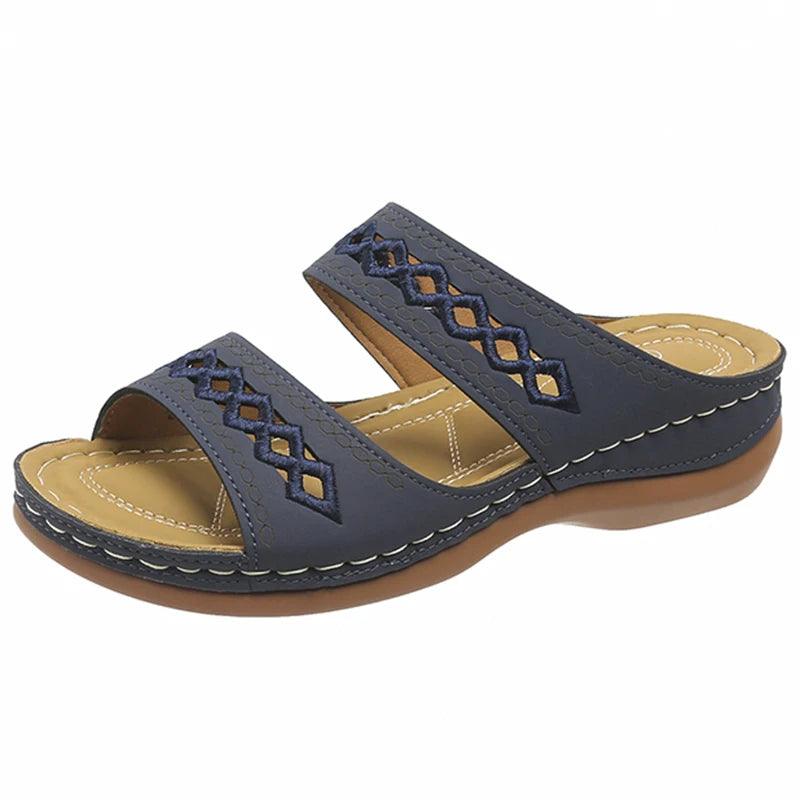 Soft Platform Slippers for Women | Non-Slip Summer Slides - Dhavinci