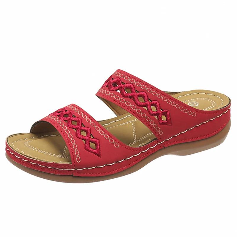 Soft Platform Slippers for Women | Non-Slip Summer Slides - Dhavinci