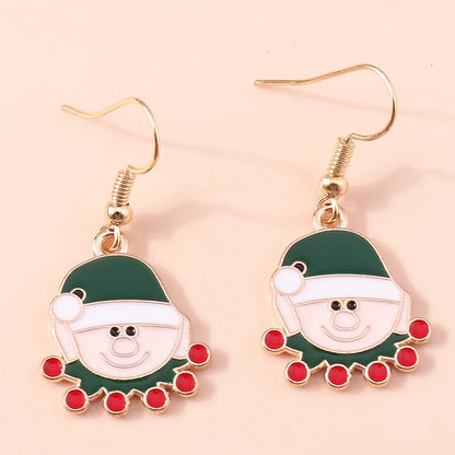 Christmas Drop Earrings | Santa, Tree & Deer Dangle Jewelry