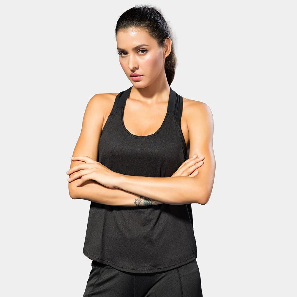 Slim Fit Summer T-Shirt for Women | Fitness & Yoga Short Sleeve Top - Dhavinci