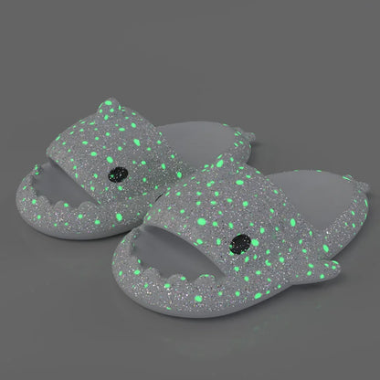 Luminous Shark Slippers for Women & Men | Non-Slip EVA Sandals - Dhavinci