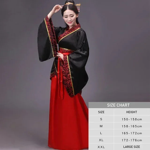 New Woman Stage Dance Dress Chinese Traditional Costumes New Year Adult Tang Suit Performance Hanfu Female Cheongsam - Dhavinci