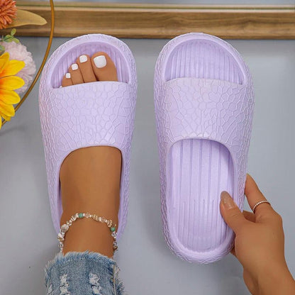 Cloud Slippers | Women's Thick-Bottom Candy Color Flip Flops - Dhavinci