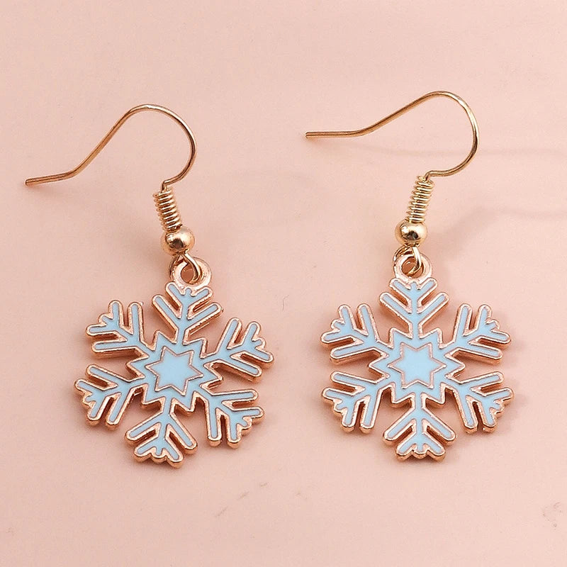 Christmas Drop Earrings | Santa, Tree & Deer Dangle Jewelry