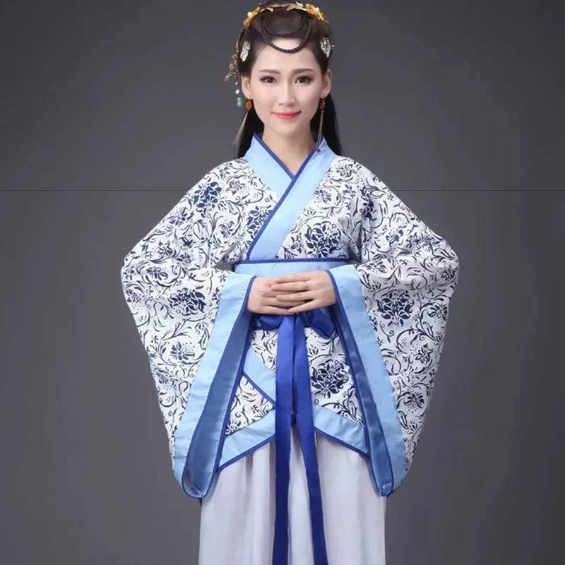 New Woman Stage Dance Dress Chinese Traditional Costumes New Year Adult Tang Suit Performance Hanfu Female Cheongsam - Dhavinci