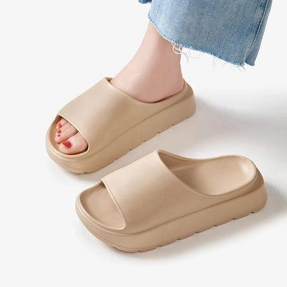 Chunky Platform Slippers for Women | Non-Slip Summer Sandals - Dhavinci