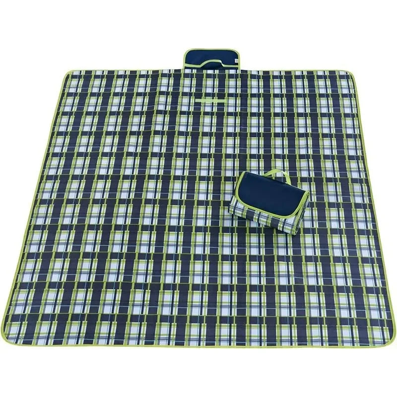 Waterproof Outdoor Picnic Mat Camping Beach Mat Plaid Portable Hiking Travel Sleeping Blanket Folding Grassland Pad Carpet - Dhavinci