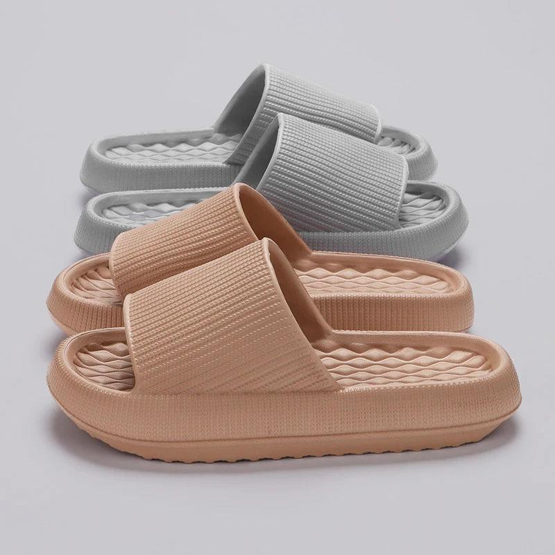 Soft Platform Slippers - Summer Cloud Slides for Women - Dhavinci