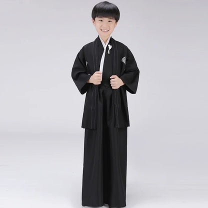 Japones Kimono Man Japanese Traditional Dress Yukata Stage Dance Costume Hombres Quimono Men Samurai Clothing National Robe - Dhavinci