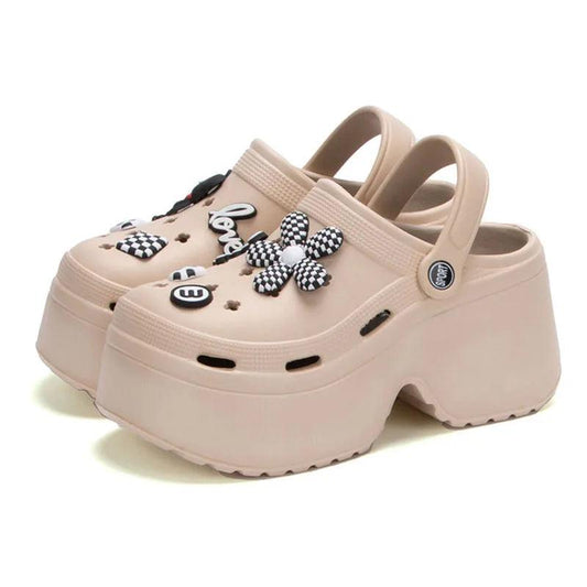 Chunky Platform Sandals for Women - Non-Slip Beach Clogs - Dhavinci