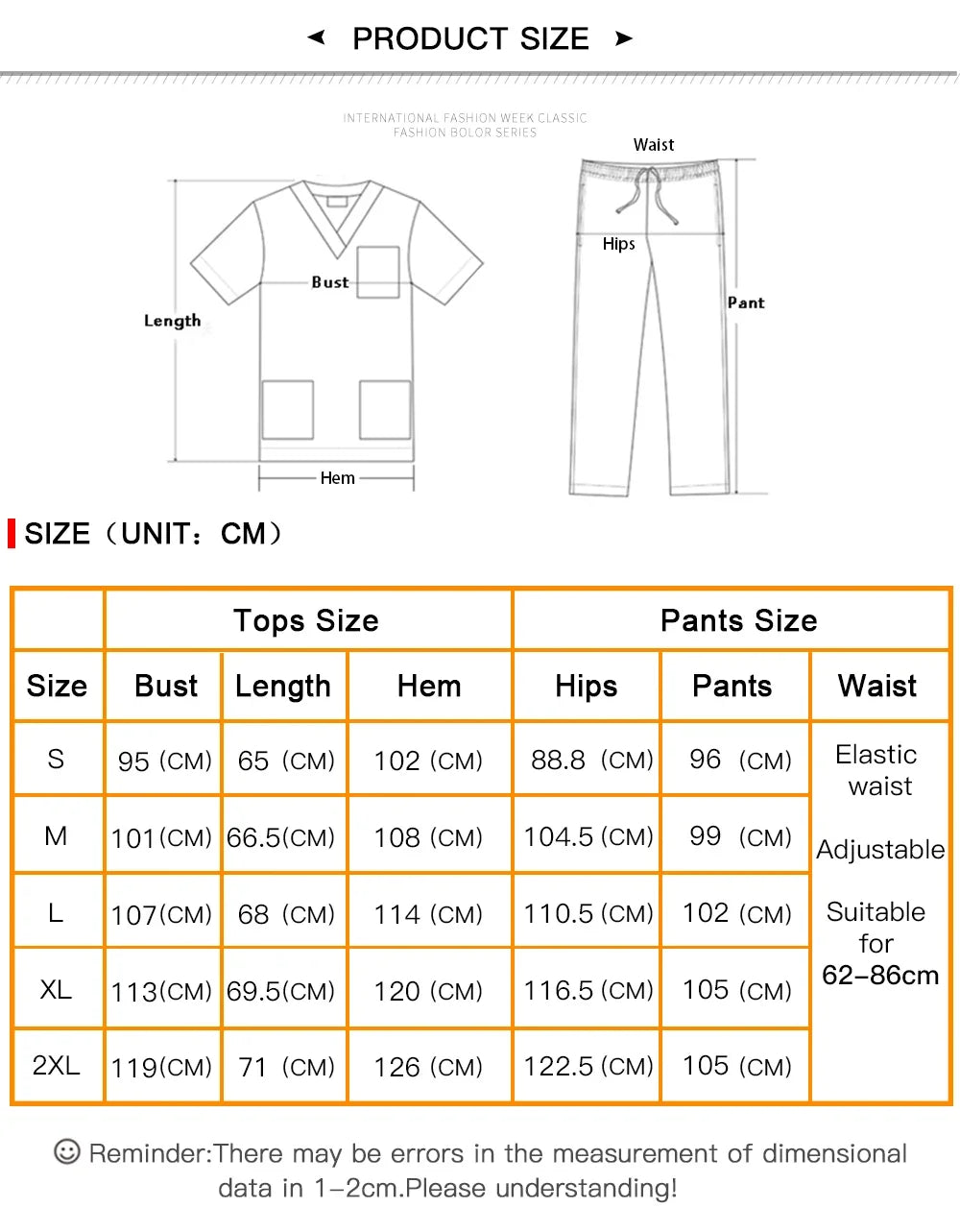 High Quality Scrub Uniform Jogging Pant Pet Grooming Doctor Work Clothes Health Care Medical School Accessories Nursing Workwear - Dhavinci