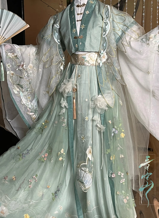 Tian Guan Ci Fu Xie Lian Cosplay Costume | Hanfu Full Set - Dhavinci