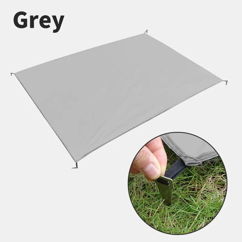 Waterproof Camping Mat with Pegs Tent Mattress Outdoor Picnic Blanket Ultralight  Large Portable Pocket Travel Mat Beach Mat - Dhavinci