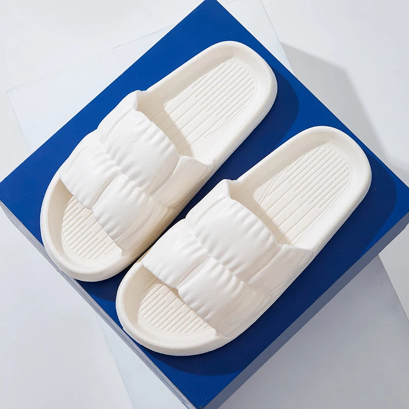 Women's Cloud Slippers | Thick Platform Non-Slip Sandals - Dhavinci