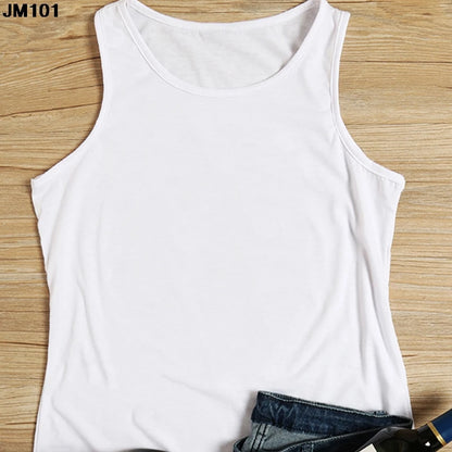 Custom Print Leisure T-Shirt | Sleeveless DIY Photo or Logo Tee - Dhavinci