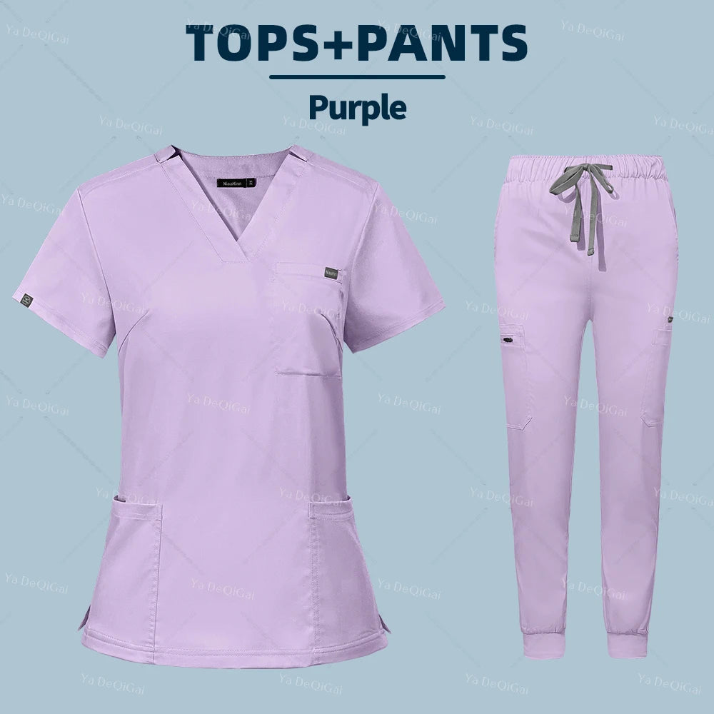 Wholesale Operating Room Medical Uniform Scrubs Hospital Working Scrubs Set Medical Supplies Nurse Dental Surgery Suit Workwear - Dhavinci