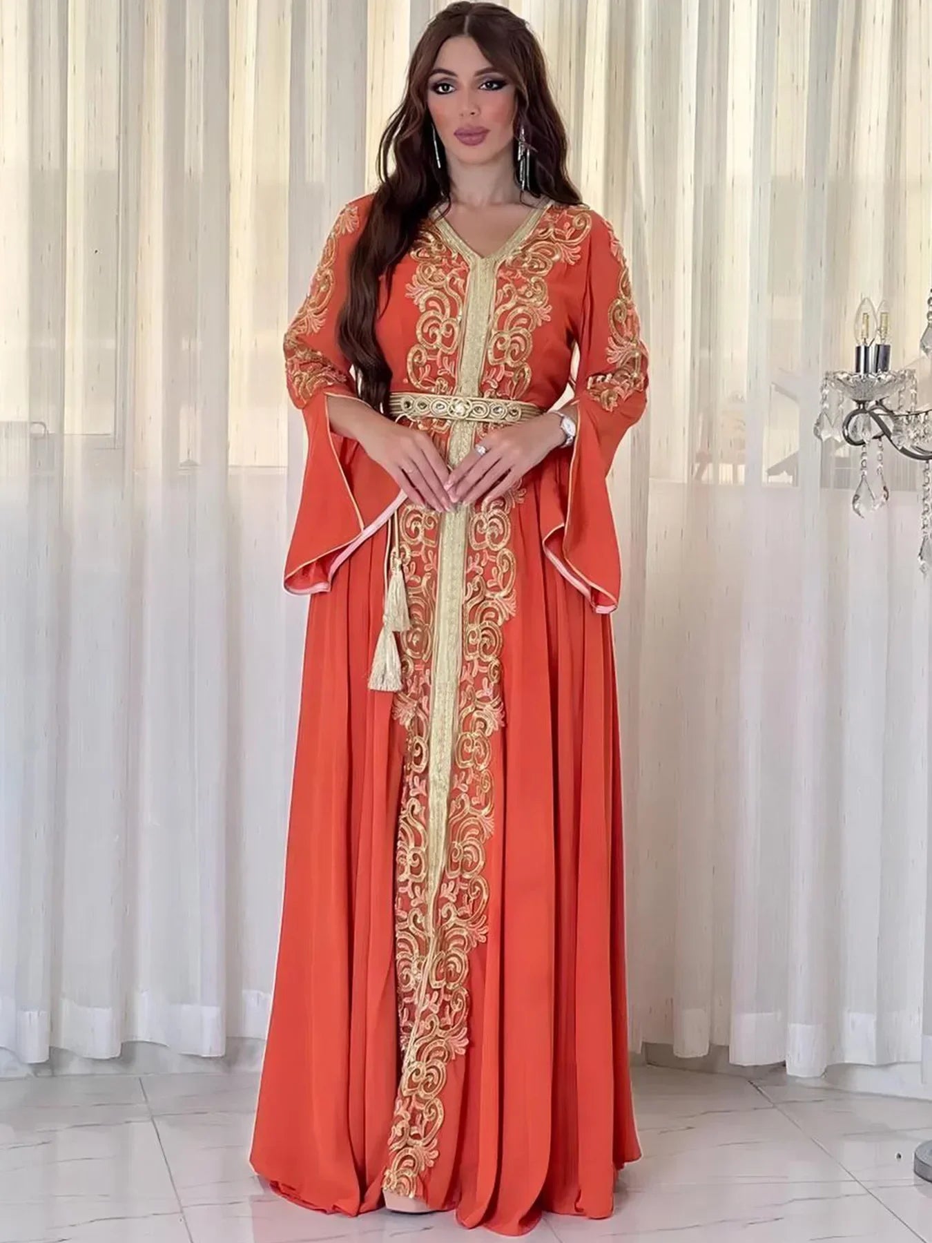 Eid Muslim Party Dress for Women Abaya Emboridery Jalabiya Morocco Dresses  Abayas Kaftan Abaya Islam Vestidos Arab Long Robe - Dhavinci