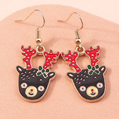 Christmas Drop Earrings | Santa, Tree & Deer Dangle Jewelry