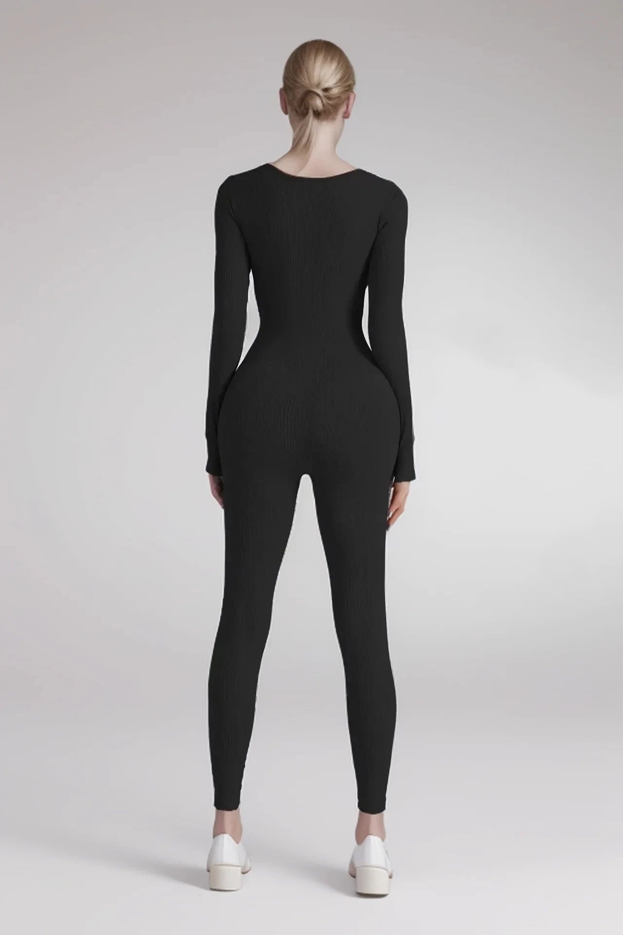 High-Quality Women’s Jumpsuit | Long Sleeve Shapewear & Yoga