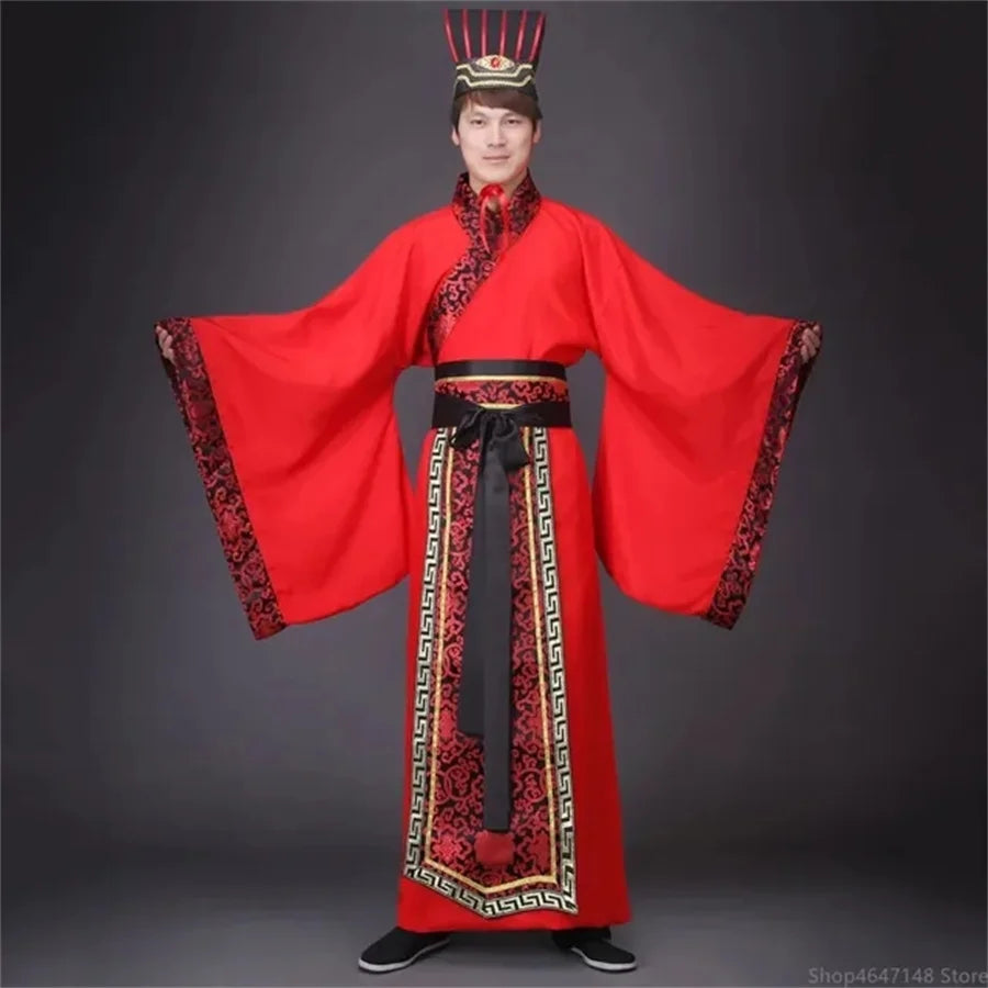 Long Sleeves Hanfu Long Dress Patchwork Ancient Style Chinese Traditional Costumes Performance Skirt Cheongsam Chinese Tang Suit - Dhavinci