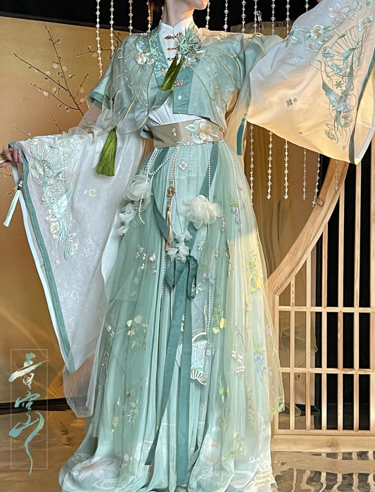 Tian Guan Ci Fu Xie Lian Cosplay Costume | Hanfu Full Set - Dhavinci