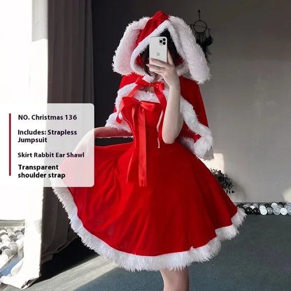 2024 Christmas Costume Set | Sexy Santa Claus Maid Cosplay