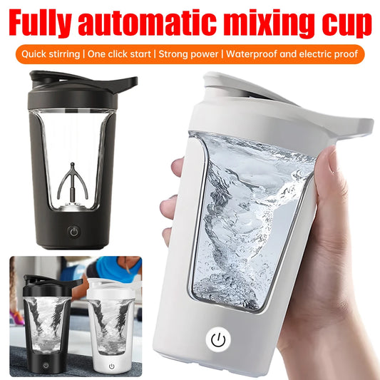 350ML Electric Protein Shaker | Automatic Mixer for Gym & Outdoors - Dhavinci