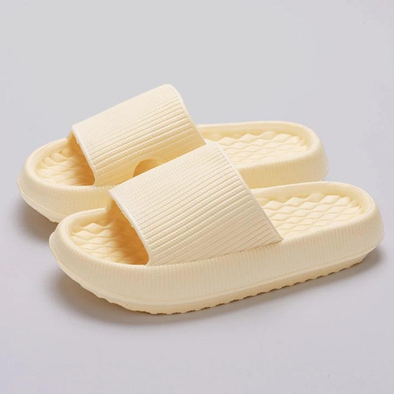 Soft Platform Slippers - Summer Cloud Slides for Women - Dhavinci