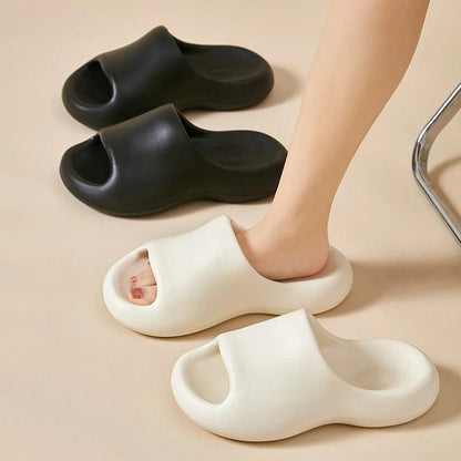 Thick Platform Cloud Slippers for Women - Soft Sole Beach Slides - Dhavinci