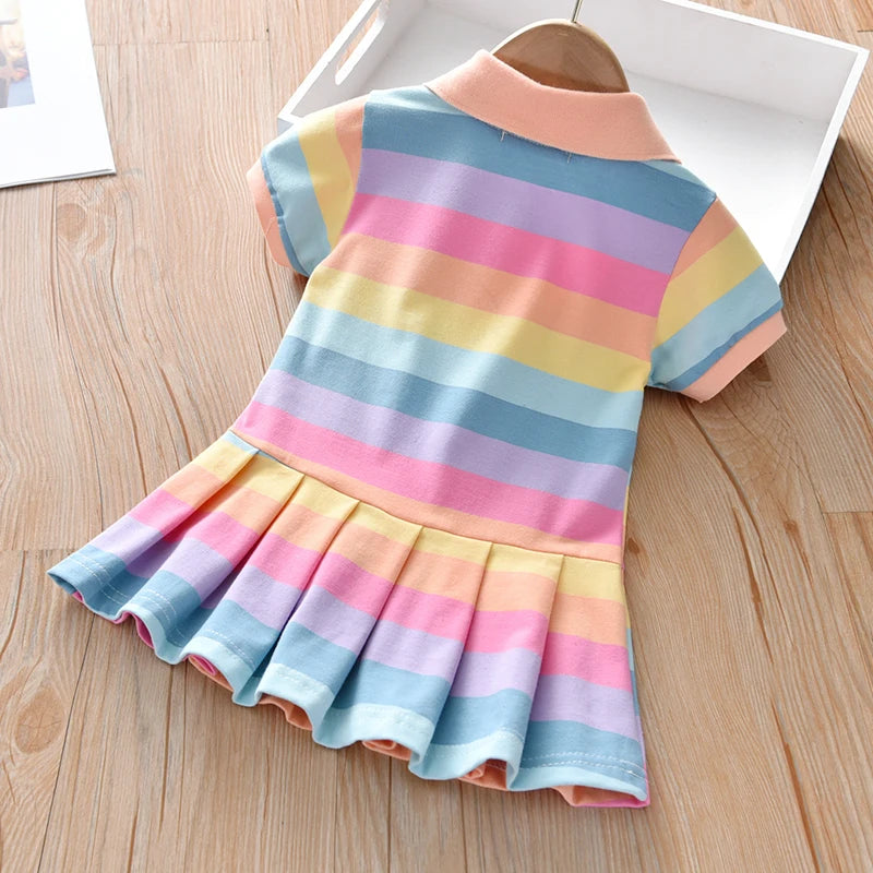 New Girls' Spring Summer Dress | Fashionable Toddler & Baby Clothing - Dhavinci