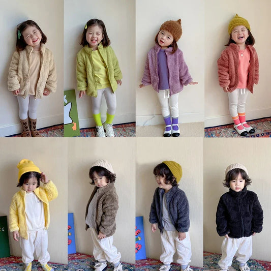 Kids Winter Coats 2024 | Warm Fleece Jackets for Boys & Girls - Dhavinci