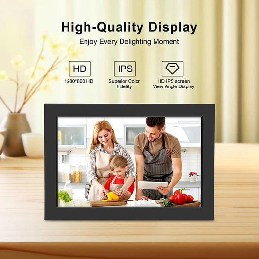 WiFi Digital Photo Frame 10.1 Inch | Smart 32GB HD Touch Screen - Dhavinci