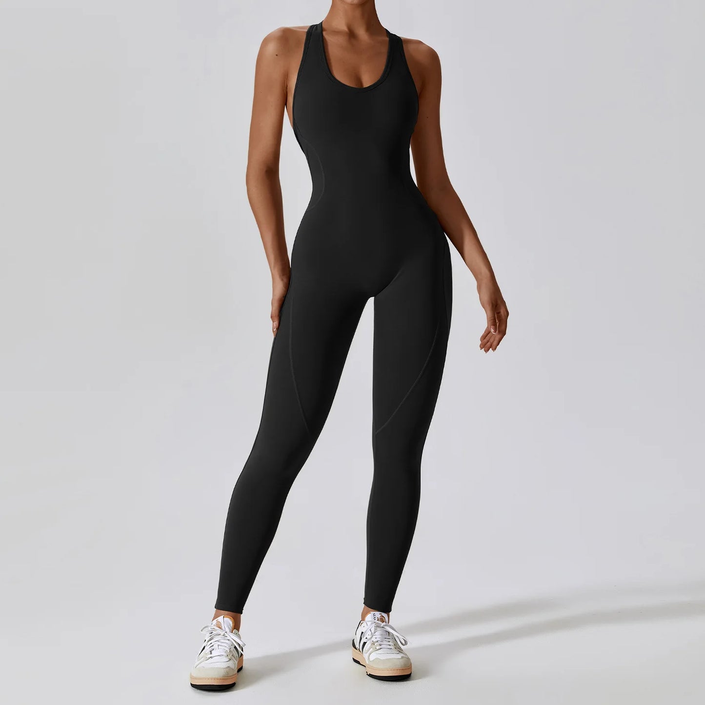 Yoga Jumpsuit & Fitness Sports Overalls for Women | Activewear Workout Set - Dhavinci