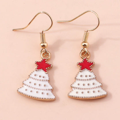 Christmas Drop Earrings | Santa, Tree & Deer Dangle Jewelry