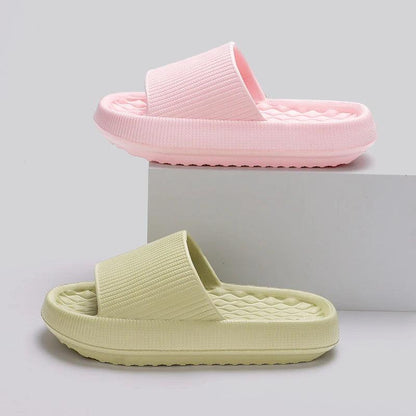 Soft Platform Slippers - Summer Cloud Slides for Women - Dhavinci