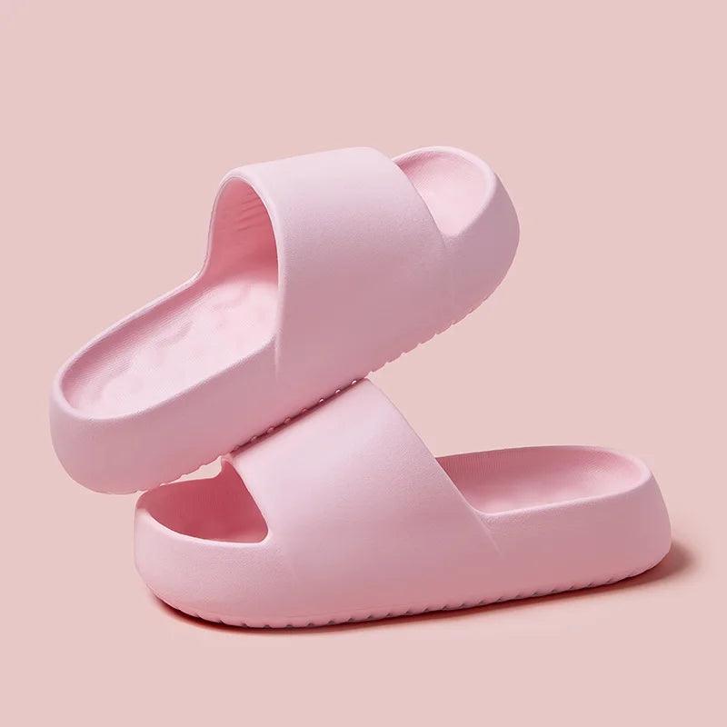 Lightweight Cloud Slippers for Women - Soft Platform Indoor Slides - Dhavinci