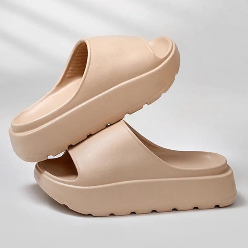 Chunky Platform Slippers for Women | Non-Slip Summer Sandals - Dhavinci