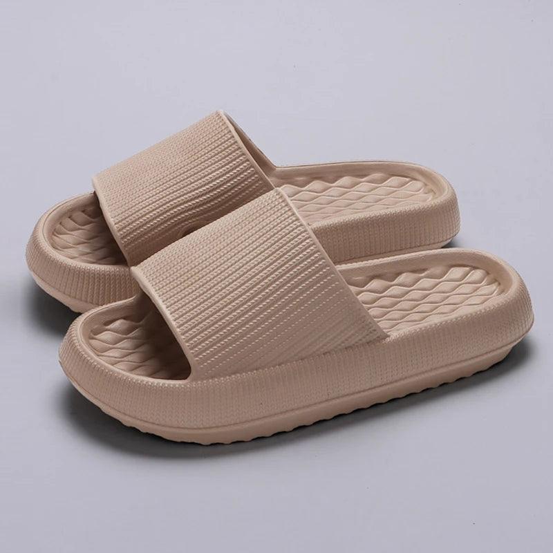 Soft Platform Slippers - Summer Cloud Slides for Women - Dhavinci