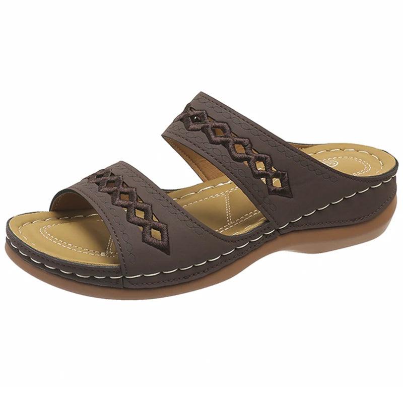 Soft Platform Slippers for Women | Non-Slip Summer Slides - Dhavinci