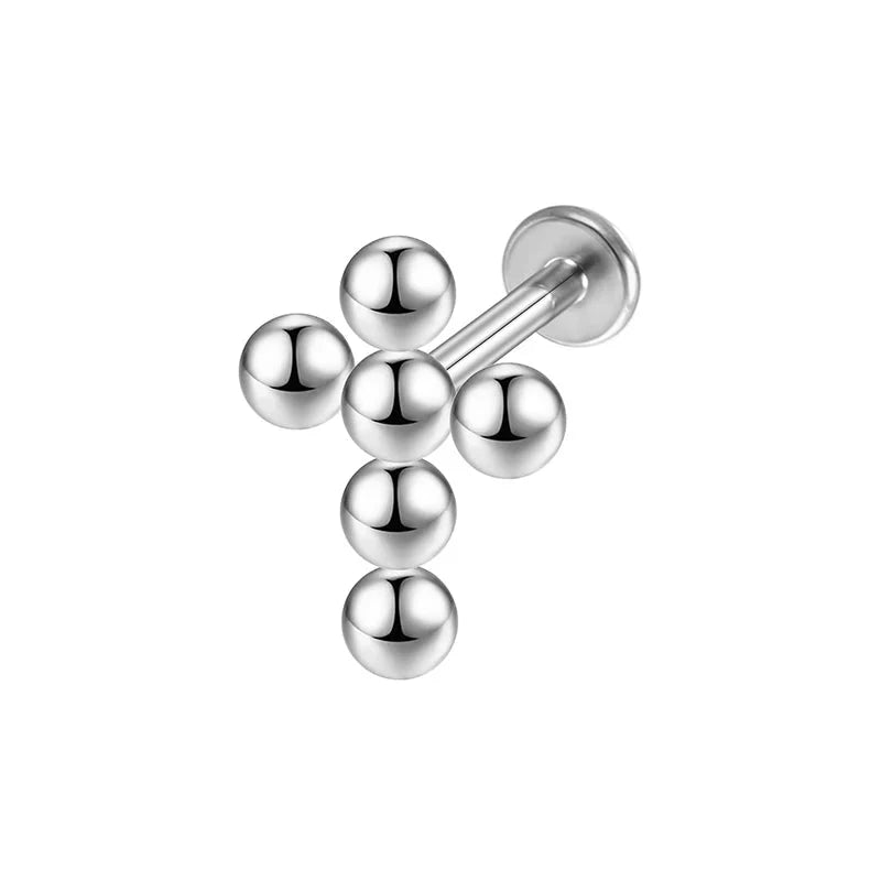 Titanium Body Piercings | Lip, Tragus & Septum Earrings for Women - Dhavinci